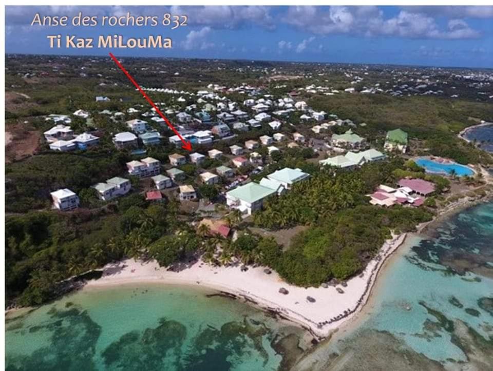 Anse Des Rochers - Ti Kaz Milouma Saint-Francois  Ngoại thất bức ảnh